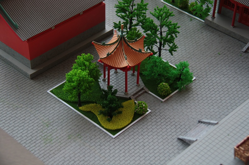 奉仙观景区模型