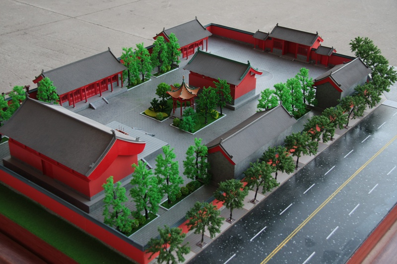 奉仙观景区模型制作