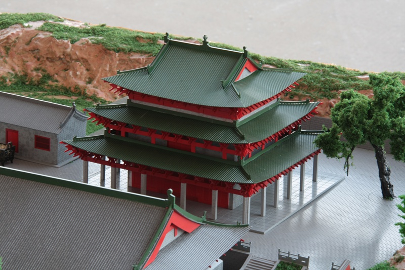 阳台宫景区模型