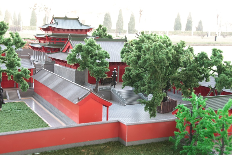 阳台宫景区模型制作